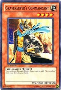 Gravekeeper's Commandant [Structure Deck: Marik] [SDMA-EN017] | Enigma On Main