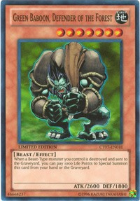 Green Baboon, Defender of the Forest [2010 Collectors Tins] [CT07-EN010] | Enigma On Main