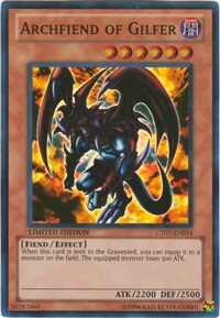 Archfiend of Gilfer [2010 Collectors Tins] [CT07-EN014] | Enigma On Main