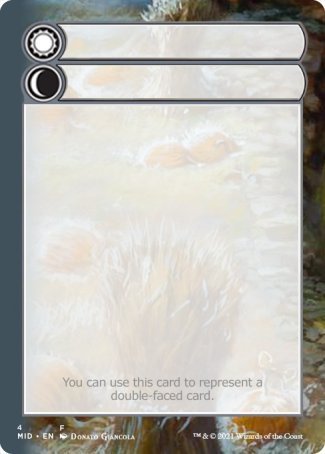 Helper Card (4/9) [Innistrad: Midnight Hunt Tokens] | Enigma On Main