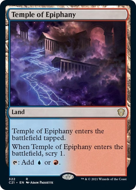 Temple of Epiphany [Commander 2021] | Enigma On Main