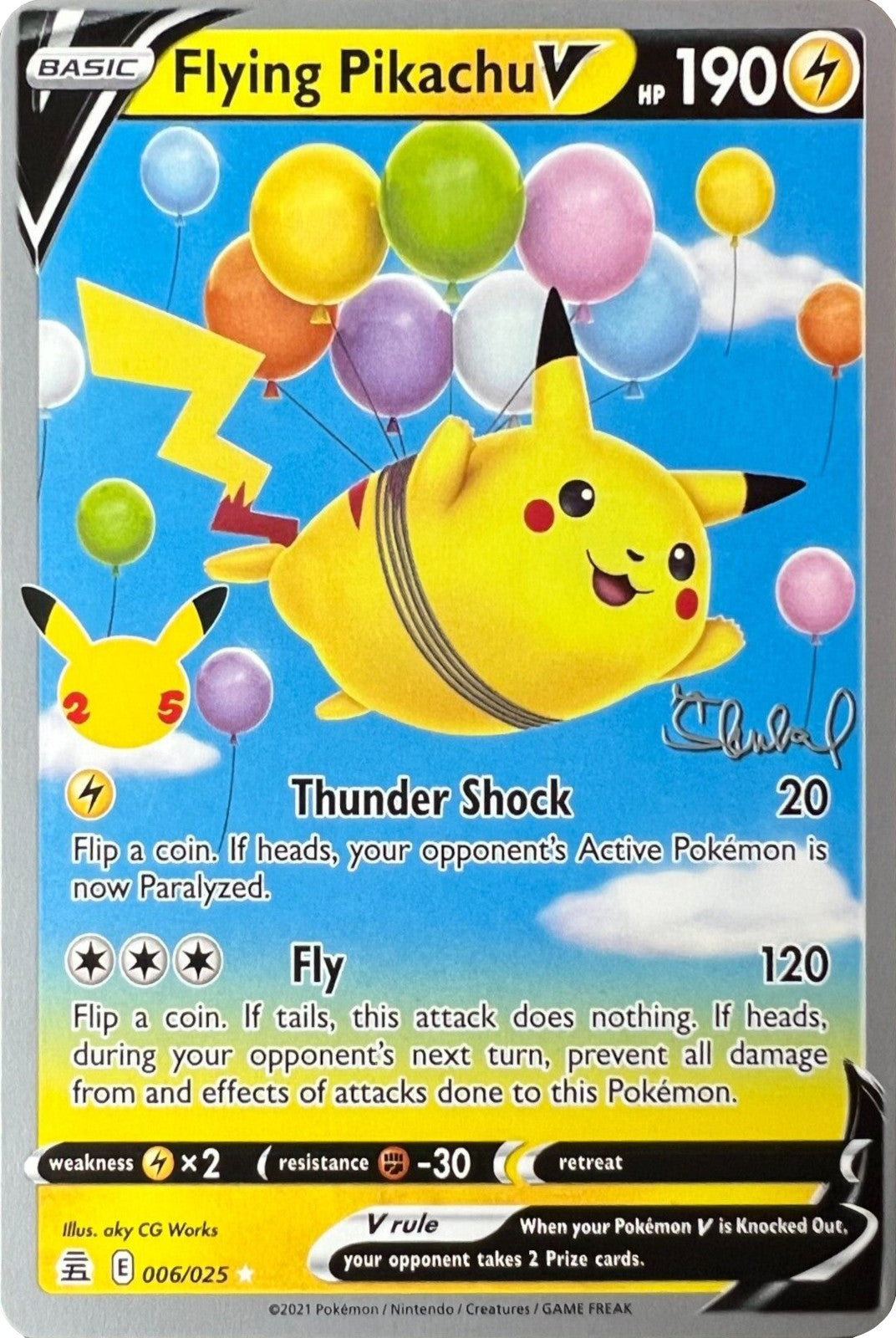 Flying Pikachu V (006/025) (ADP - Ondrej Skubal) [World Championships 2022] | Enigma On Main