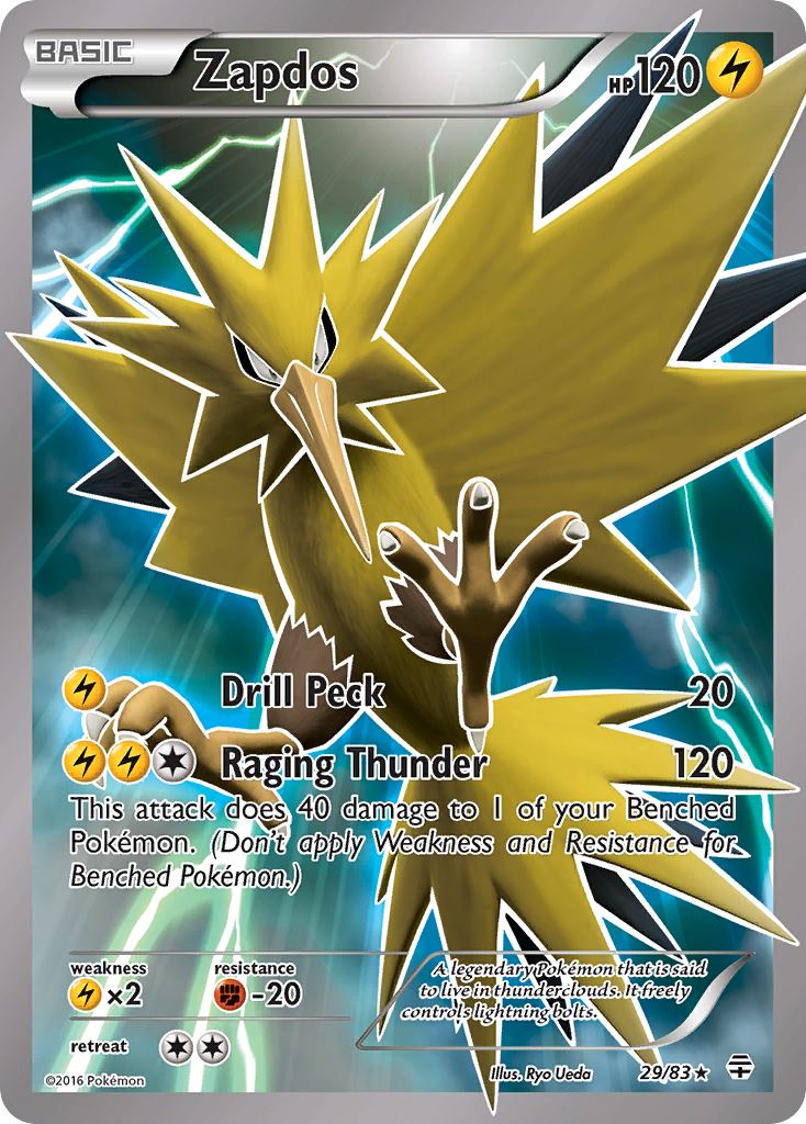 Zapdos (29/83) [XY: Generations] | Enigma On Main