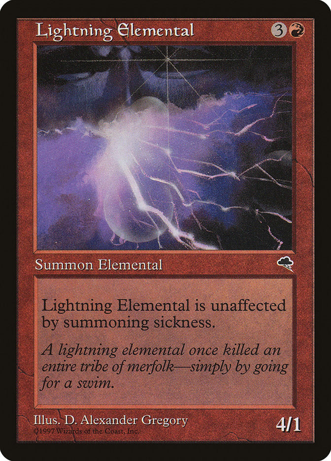 Lightning Elemental [Tempest] | Enigma On Main