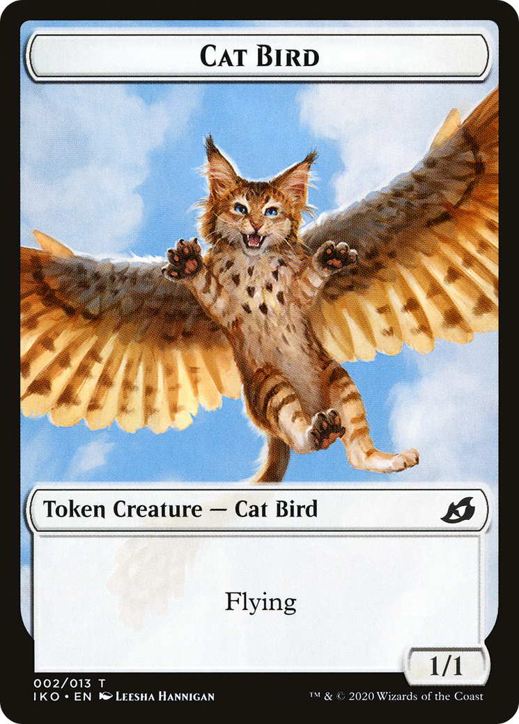 Cat Bird // Spirit Double-Sided Token [Starter Commander Decks] | Enigma On Main