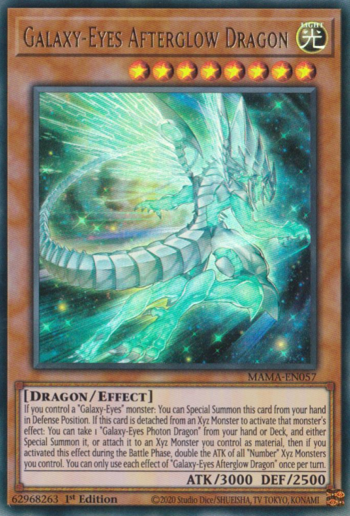 Galaxy-Eyes Afterglow Dragon [MAMA-EN057] Ultra Rare | Enigma On Main