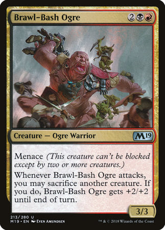 Brawl-Bash Ogre [Core Set 2019] | Enigma On Main