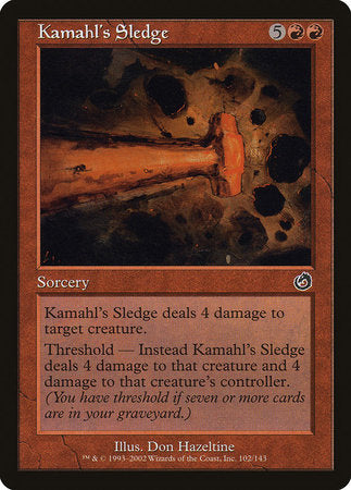 Kamahl's Sledge [Torment] | Enigma On Main