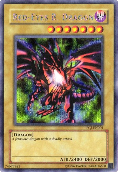 Red-Eyes B. Dragon [PCJ-EN001] Prismatic Secret Rare | Enigma On Main