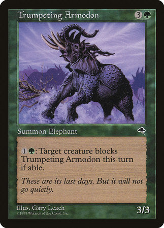 Trumpeting Armodon [Tempest] | Enigma On Main