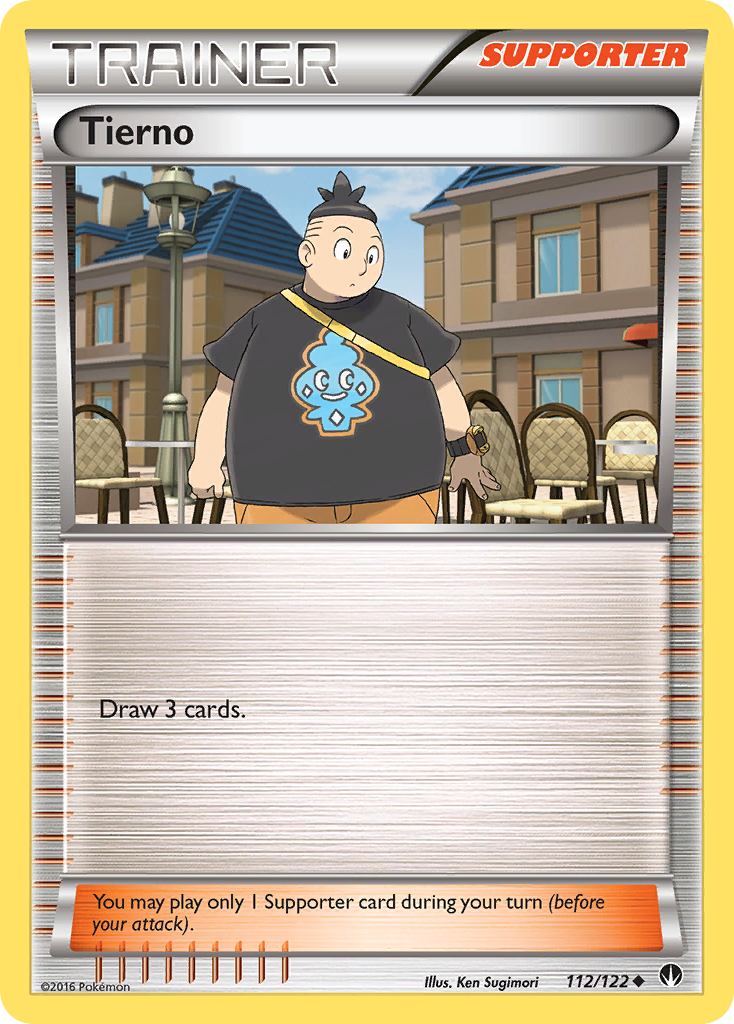 Tierno (112/122) [XY: BREAKpoint] | Enigma On Main