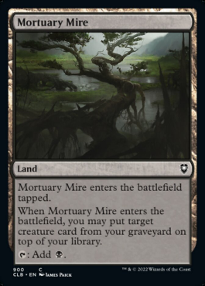 Mortuary Mire [Commander Legends: Battle for Baldur's Gate] | Enigma On Main