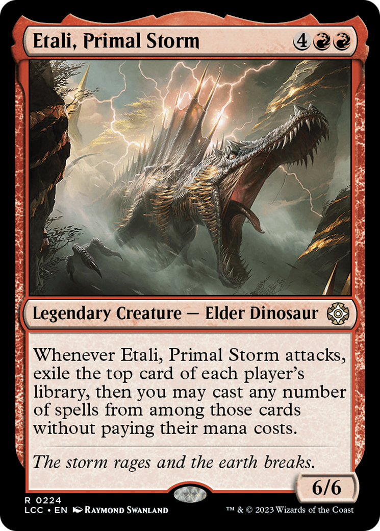 Etali, Primal Storm [The Lost Caverns of Ixalan Commander] | Enigma On Main