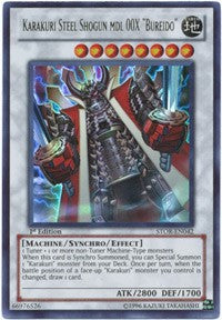 Karakuri Steel Shogun mdl 00X "Bureido" [Storm of Ragnarok] [STOR-EN042] | Enigma On Main