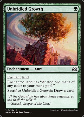 Unbridled Growth [Aether Revolt] | Enigma On Main