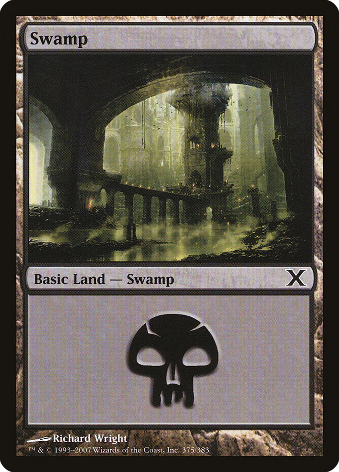 Swamp (375) [Tenth Edition] | Enigma On Main