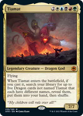 Tiamat [Dungeons & Dragons: Adventures in the Forgotten Realms] | Enigma On Main