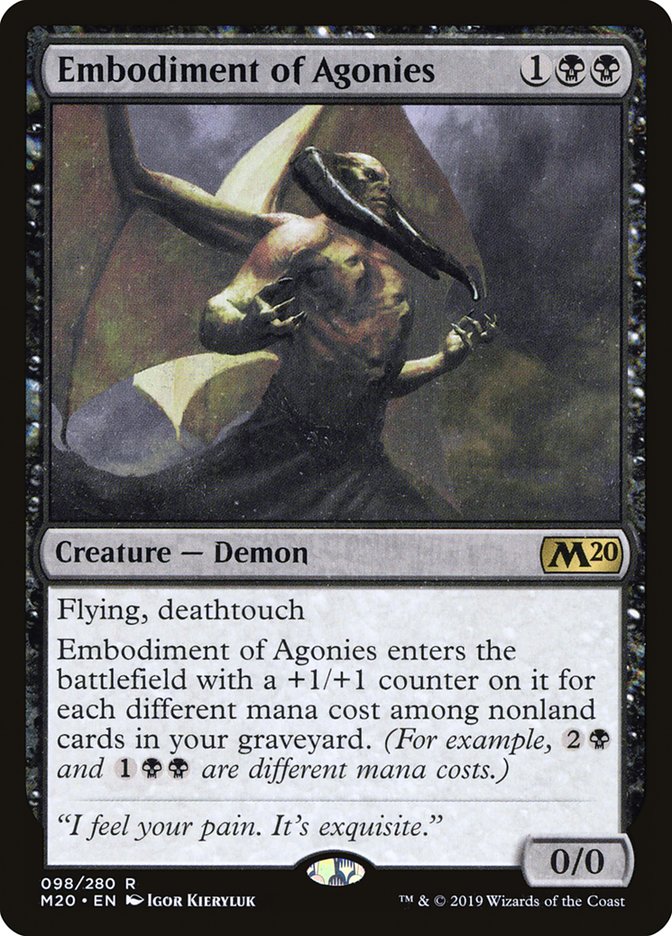 Embodiment of Agonies [Core Set 2020] | Enigma On Main