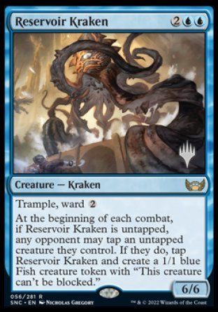 Reservoir Kraken (Promo Pack) [Streets of New Capenna Promos] | Enigma On Main