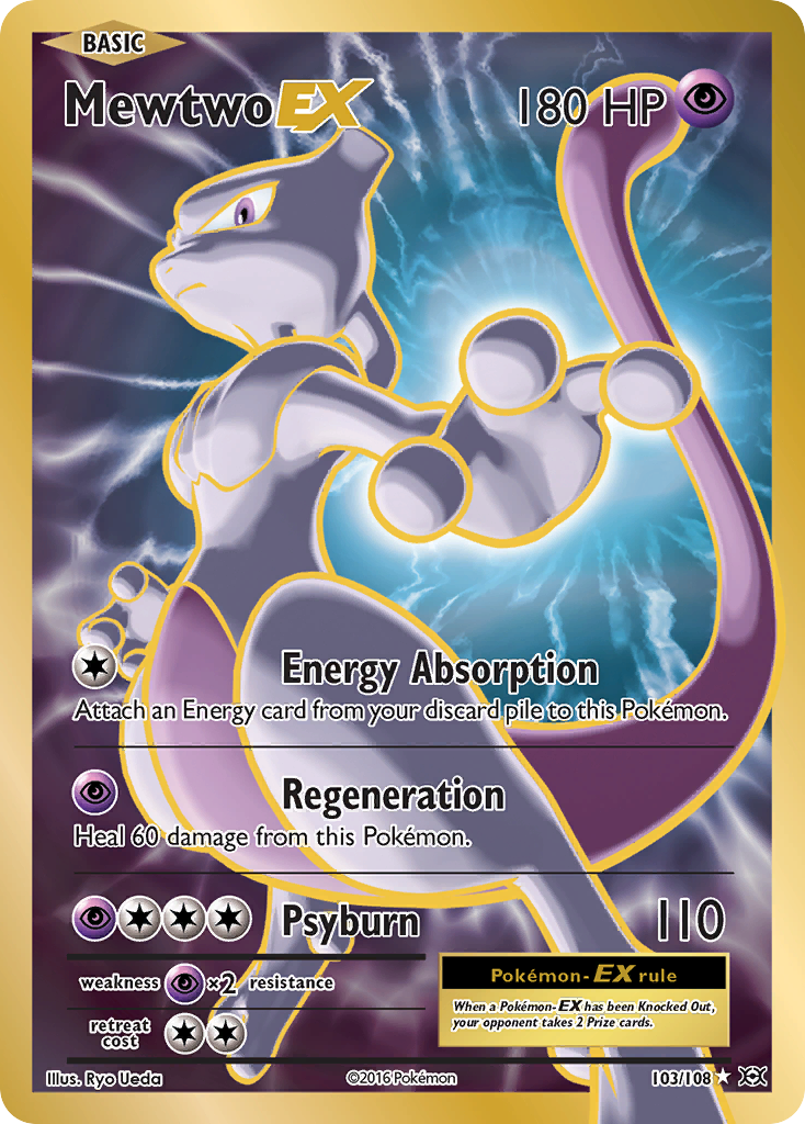 Mewtwo EX (103/108) [XY: Evolutions] | Enigma On Main