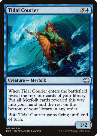 Tidal Courier [Duel Decks: Merfolk vs. Goblins] | Enigma On Main