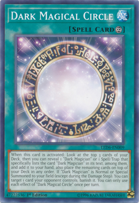 Dark Magical Circle [LED6-EN009] Common | Enigma On Main