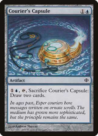 Courier's Capsule [Shards of Alara] | Enigma On Main