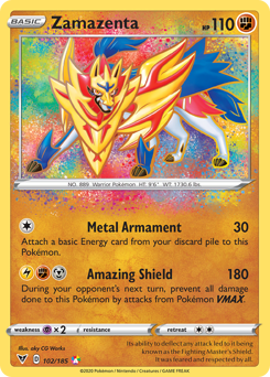 Zamazenta (102/185) [Sword & Shield: Vivid Voltage] | Enigma On Main