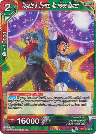 Vegeta & Trunks, No Holds Barred [BT10-144] | Enigma On Main