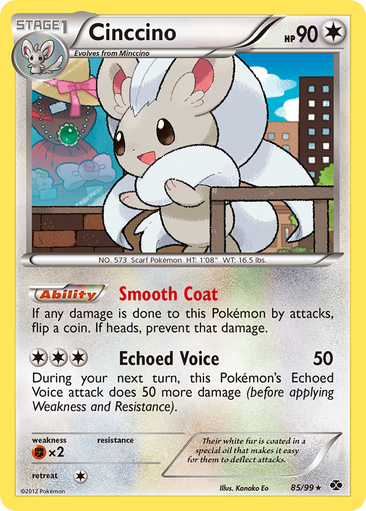 Cinccino (85/99) [Black & White: Next Destinies] | Enigma On Main