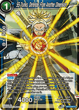 SS Trunks, Defender From Another Dimension (Common) [BT13-057] | Enigma On Main