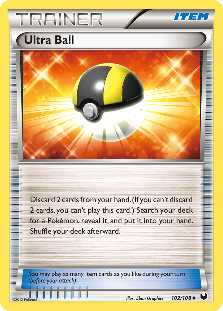 Ultra Ball (102/108) [Black & White: Dark Explorers] | Enigma On Main