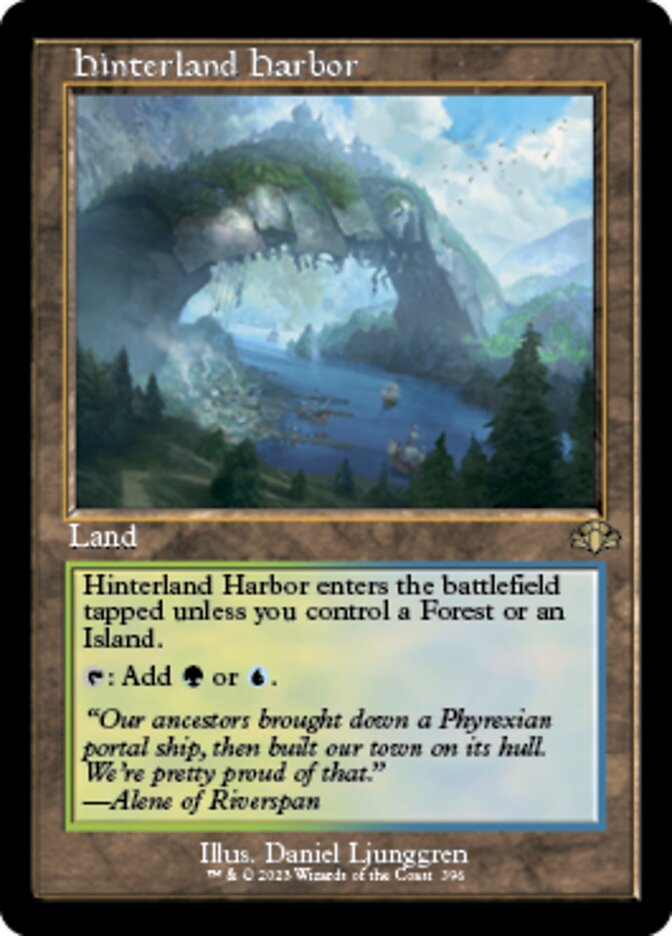 Hinterland Harbor (Retro) [Dominaria Remastered] | Enigma On Main