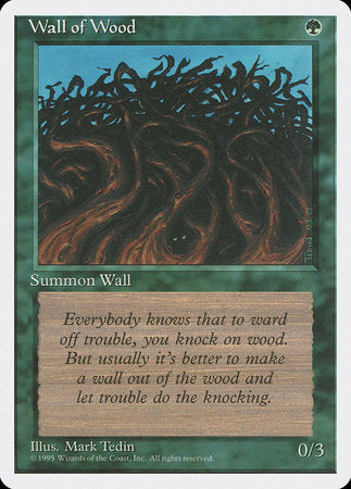 Wall of Wood [Fourth Edition] | Enigma On Main