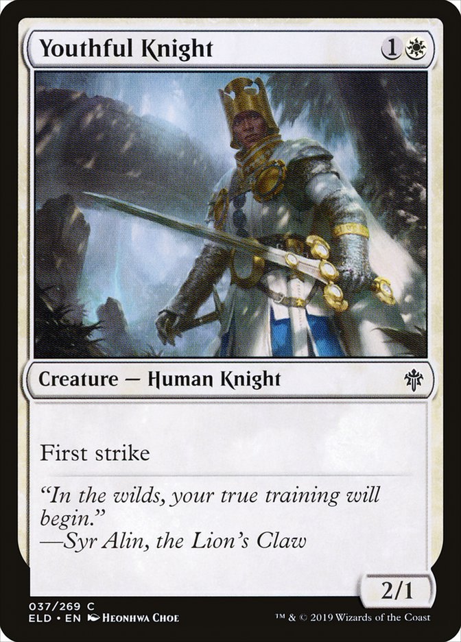 Youthful Knight [Throne of Eldraine] | Enigma On Main
