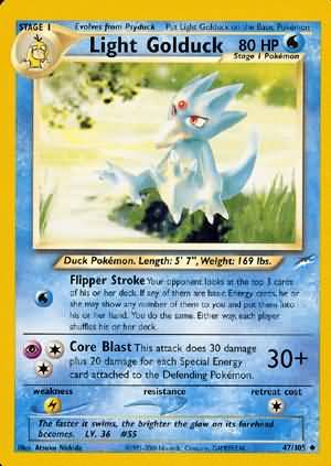 Light Golduck (47/105) [Neo Destiny Unlimited] | Enigma On Main