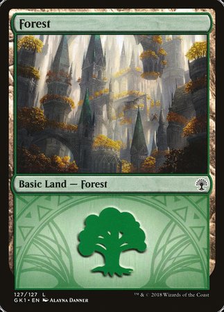 Forest (127) [GRN Guild Kit] | Enigma On Main