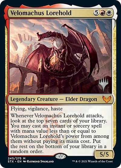 Velomachus Lorehold (Promo Pack) [Strixhaven: School of Mages Promos] | Enigma On Main