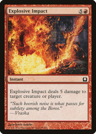 Explosive Impact [Return to Ravnica] | Enigma On Main