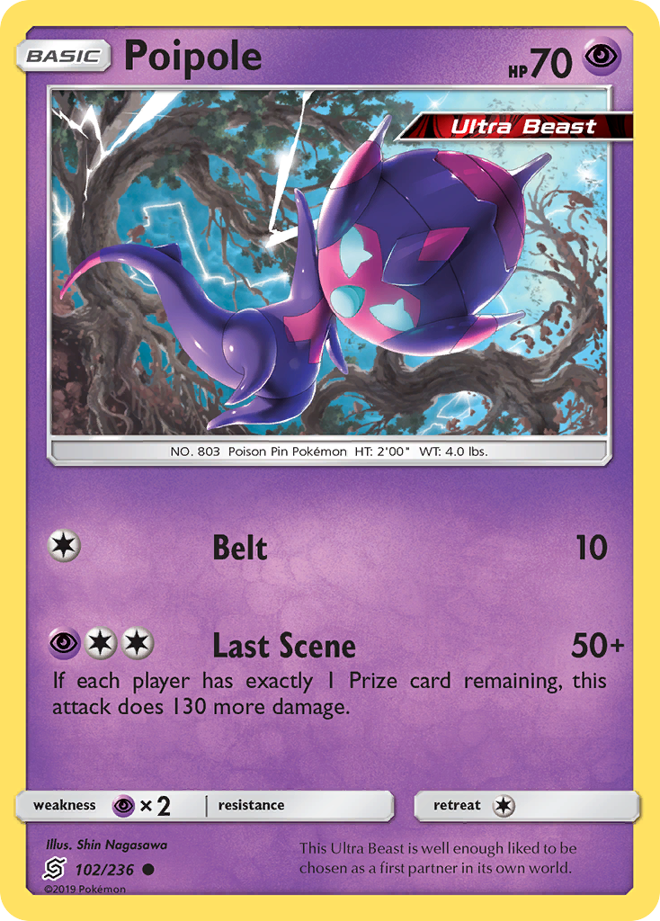 Poipole (102/236) [Sun & Moon: Unified Minds] | Enigma On Main