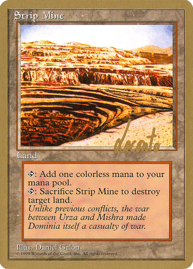 Strip Mine (Michael Loconto) [Pro Tour Collector Set] | Enigma On Main
