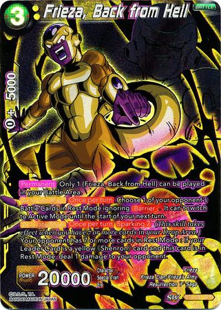 Frieza, Back from Hell (SPR) (BT5-091) [Miraculous Revival] | Enigma On Main