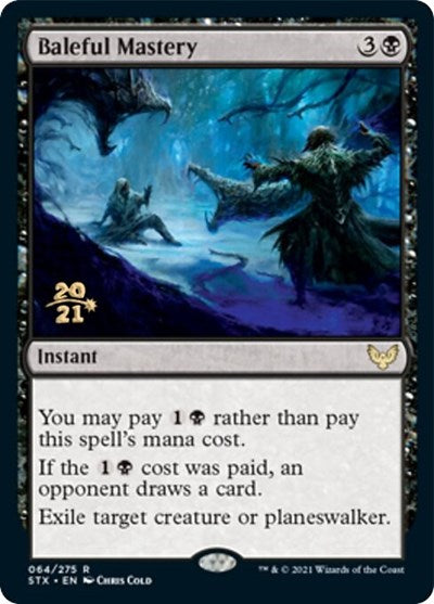 Baleful Mastery [Strixhaven: School of Mages Prerelease Promos] | Enigma On Main