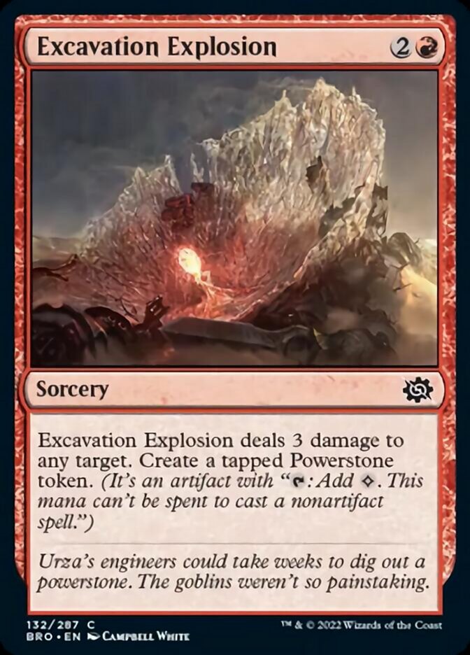 Excavation Explosion [The Brothers' War] | Enigma On Main