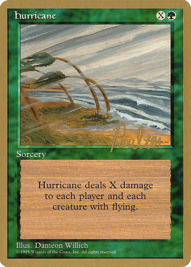 Hurricane (Preston Poulter) [Pro Tour Collector Set] | Enigma On Main