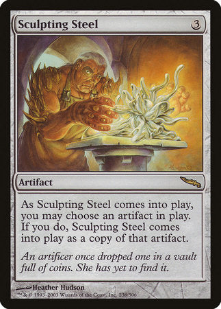 Sculpting Steel [Mirrodin] | Enigma On Main