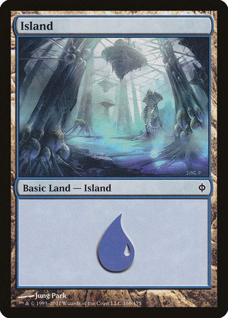 Island (169) [New Phyrexia] | Enigma On Main