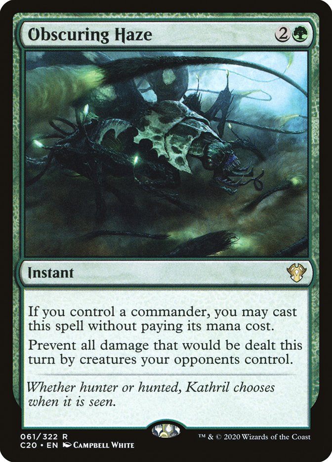 Obscuring Haze [Commander 2020] | Enigma On Main