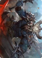 Frenzied Raider Art Card [Kaldheim: Art Series] | Enigma On Main