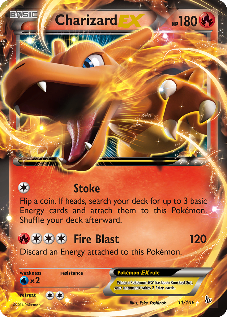 Charizard EX (11/106) [XY: Flashfire] | Enigma On Main